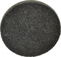 3M - 3" Disc Diam, Silicon Carbide Quick Change Disc - Type R Attaching System, Nonwoven, Gray, Fine Grade, 15,100 RPM - Exact Tooling