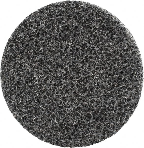 3M - 2" Disc Diam, Silicon Carbide Quick Change Disc - Type S Attaching System, Nonwoven, Gray, Fine Grade, 22,100 RPM - Exact Tooling