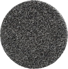 3M - 2" Disc Diam, Silicon Carbide Quick Change Disc - Type S Attaching System, Nonwoven, Gray, Fine Grade, 22,100 RPM - Exact Tooling