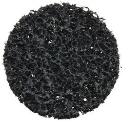 3M - 3" Disc Diam, Silicon Carbide Quick Change Disc - Type R Attaching System, Nonwoven, Black, Very Coarse Grade, 15,000 RPM - Exact Tooling