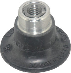 3M - 1-1/2" Diam Quick-Change Type R Disc Backing Pad - Hard Density, 30,000 RPM, Roloc TR Compatible - Exact Tooling