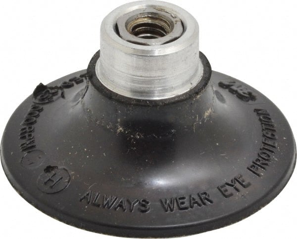 3M - 2" Diam Quick-Change Type R Disc Backing Pad - Hard Density, 25,000 RPM, Roloc TR Compatible - Exact Tooling