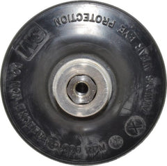 3M - 3" Diam Quick-Change Type R Disc Backing Pad - Extra Hard Density, 20,000 RPM, Roloc TR Compatible - Exact Tooling