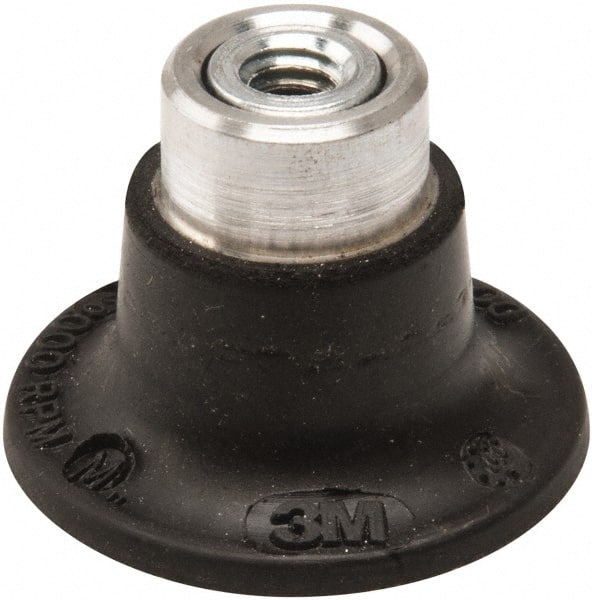 3M - 1-1/2" Diam Quick-Change Type S Disc Backing Pad - Medium Density, 30,000 RPM, Roloc TS Compatible - Exact Tooling