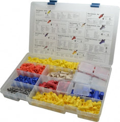 Buchanan - 570 Piece, Wire Connector Kit - 22 to 6 AWG Compatible Wire Size - Exact Tooling