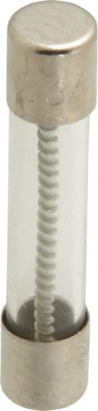 Cooper Bussmann - 250 VAC, 32 VDC, 3 Amp, Time Delay Miniature Glass Fuse - 1-1/4" OAL, 1/4" Diam - Exact Tooling