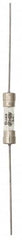 Cooper Bussmann - 250 VAC, 32 VDC, 0.1 Amp, Time Delay Miniature Glass Fuse - 20mm OAL, 10 at 125 V kA Rating, 5mm Diam - Exact Tooling