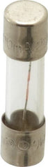 Cooper Bussmann - 250 VAC, 32 VDC, 0.2 Amp, Time Delay Miniature Glass Fuse - 20mm OAL, 10 at 125 V kA Rating, 5mm Diam - Exact Tooling
