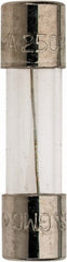 Cooper Bussmann - 250 VAC, 32 VDC, 0.3 Amp, Time Delay Miniature Glass Fuse - 20mm OAL, 10 at 125 V kA Rating, 5mm Diam - Exact Tooling