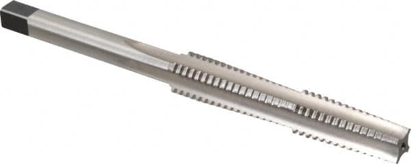 Made in USA - 3/4-8, Left Hand Thread, 4-5/16" Thread Length, Acme Thread Tap - 4 Flutes, Spiral Flute, 7-15/16" Overall Length, 2G Class of Fit, Plug Chamfer - Exact Tooling