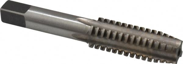 Made in USA - 5/8-8, Left Hand Thread, 1-13/16" Thread Length, Acme Thread Tap - 4 Flutes, Spiral Flute, 3-13/16" Overall Length, 2G Class of Fit, Plug Chamfer - Exact Tooling