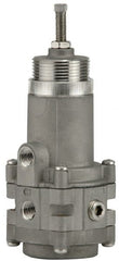 ARO/Ingersoll-Rand - 1/4 NPT Port, 20 CFM, Stainless Steel Diaphragm Operated Regulator - 0 to 30 psi Range, 250 Max psi Supply Pressure, 1/4" Gauge Port Thread, 2-1/2" Wide x 6.89" High - Exact Tooling