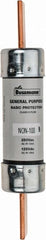 Cooper Bussmann - 125 VDC, 250 VAC, 100 Amp, Fast-Acting General Purpose Fuse - Bolt-on Mount, 5-7/8" OAL, 10 (RMS Symmetrical) kA Rating, 1-1/16" Diam - Exact Tooling