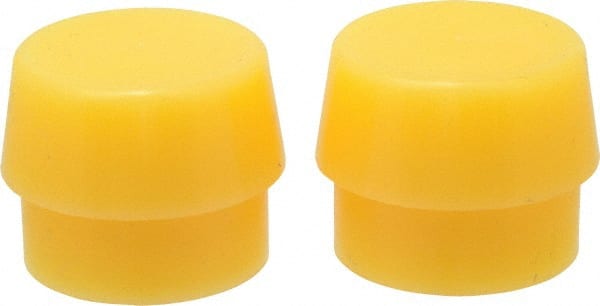 Garland - 1-1/2" Face Diam, Orange Hammer Tip/Face - Plastic - Exact Tooling