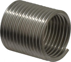 Recoil - 1/2-20 UNF, 3/4" OAL, Free Running Helical Insert - 12-3/8 Free Coils, Tanged, Stainless Steel, 1-1/2D Insert Length - Exact Tooling