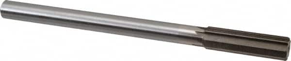 Interstate - 0.742" High Speed Steel 6 Flute Chucking Reamer - Exact Tooling