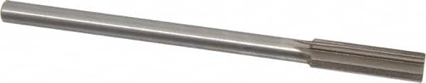 Interstate - 0.587" High Speed Steel 6 Flute Chucking Reamer - Exact Tooling
