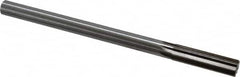 Interstate - 0.613" High Speed Steel 6 Flute Chucking Reamer - Exact Tooling