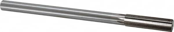 Interstate - 0.641" High Speed Steel 6 Flute Chucking Reamer - Exact Tooling
