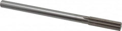 Interstate - 0.643" High Speed Steel 6 Flute Chucking Reamer - Exact Tooling