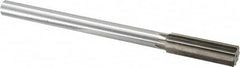 Interstate - 0.765" High Speed Steel 6 Flute Chucking Reamer - Exact Tooling