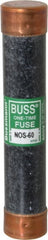 Cooper Bussmann - 600 VAC, 60 Amp, Fast-Acting General Purpose Fuse - Fuse Holder Mount, 5-1/2" OAL, 50 at AC/DC kA Rating, 1-1/16" Diam - Exact Tooling