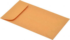 Quality Park - 4-1/4" Long x 2-1/2" Wide Gummed Flap Kraft Coin Envelope - 28 Lb Paper Weight - Exact Tooling