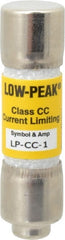 Cooper Bussmann - 300 VDC, 600 VAC, 1 Amp, Time Delay General Purpose Fuse - Fuse Holder Mount, 1-1/2" OAL, 20 at DC, 200 at AC (RMS) kA Rating, 13/32" Diam - Exact Tooling