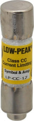 Cooper Bussmann - 150 VDC, 600 VAC, 12 Amp, Time Delay General Purpose Fuse - Fuse Holder Mount, 1-1/2" OAL, 20 at DC, 200 at AC (RMS) kA Rating, 13/32" Diam - Exact Tooling