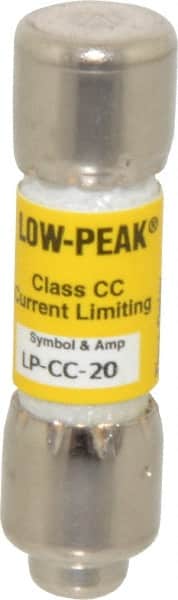 Cooper Bussmann - 300 VDC, 600 VAC, 20 Amp, Time Delay General Purpose Fuse - Fuse Holder Mount, 1-1/2" OAL, 20 at DC, 200 at AC (RMS) kA Rating, 13/32" Diam - Exact Tooling