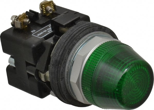 Eaton Cutler-Hammer - 30-1/2mm Mount Hole, Pushbutton Switch - Illuminated - Exact Tooling