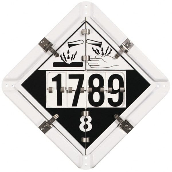 NMC - DOT Flip Placards Type: Combination Number of Legends: 5 - Exact Tooling