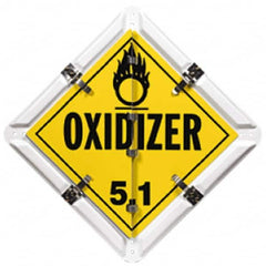 NMC - DOT Flip Placards Type: Standard Number of Legends: 8 - Exact Tooling