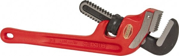 Ridgid - 14" Steel End Pipe Wrench - 2" Pipe Capacity - Exact Tooling