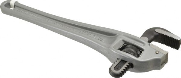 Ridgid - 14" Aluminum Offset Pipe Wrench - 2" Pipe Capacity - Exact Tooling