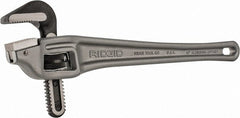 Ridgid - 18" Aluminum Offset Pipe Wrench - 2-1/2" Pipe Capacity - Exact Tooling