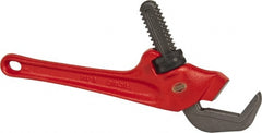 Ridgid - 9-1/2" Steel Offset Hex Pipe Wrench - 2-5/8" Pipe Capacity - Exact Tooling