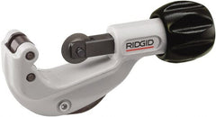 Ridgid - 1/8" to 1-1/8" Pipe Capacity, Tube Cutter - Cuts Copper, Brass, Aluminum - Exact Tooling