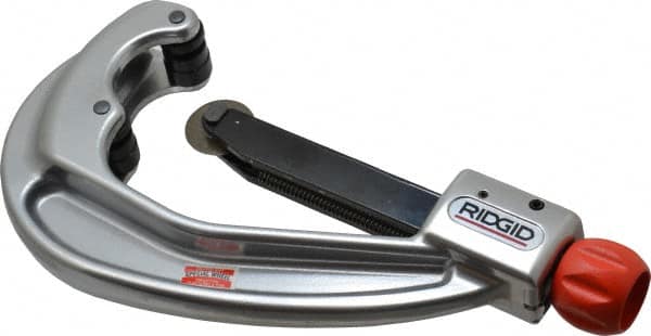 Ridgid - 1-1/2" to 4" Pipe Capacity, Tube Cutter - Cuts Plastic - Exact Tooling