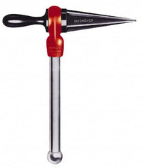 Ridgid - 3/8 to 3 Pipe Capacity, Straight Pipe Reamer with Handle - Cuts Metallic Tubing - Exact Tooling