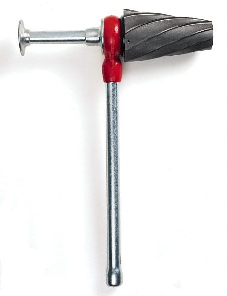 Ridgid - 2-1/2 to 4 Pipe Capacity, Spiral Pipe Reamer with Handle - Cuts Metallic Tubing - Exact Tooling