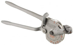 Ridgid - 5/8" Capacity, Geared Ratchet Lever-Type Tube Bender - 21-1/2" OAL, Works on 1/8" Wall Steel Tube, 3/32" Wall Stainless Steel Tube & Copper (K & L) - Exact Tooling