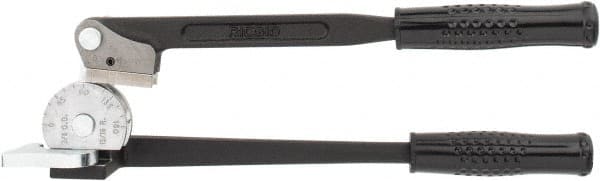 Ridgid - 3/8" Capacity, Tubing Bender - Works on Copper, Steel & Stainless Steel Tubing - Exact Tooling