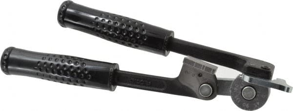 Ridgid - 5/8" Bend Radius, 3/16" Capacity, Lever Type Tube Bender - Works on Copper, Steel & Stainless Steel Tubing - Exact Tooling