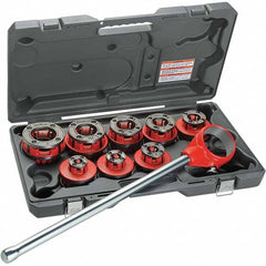 Ridgid - Pipe Threader Dies Material: Steel Thread Size (Inch): 1/2 - 2" - Exact Tooling