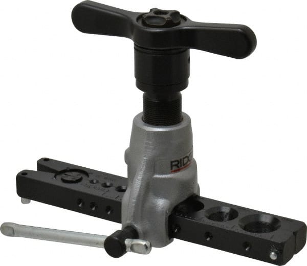 Ridgid - 1/8 to 3/4" Pipe Capacity, Flaring Tools & Tube Expanders - Cuts Aluminum & Soft Copper - Exact Tooling