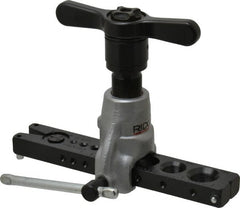 Ridgid - 1/8 to 3/4" Pipe Capacity, Flaring Tools & Tube Expanders - Cuts Aluminum & Soft Copper - Exact Tooling