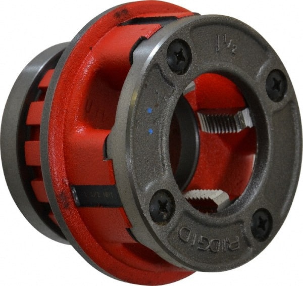 Ridgid - 1-1/2 NPT Pipe Threader Die Head - Alloy Steel - Exact Tooling