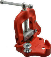 Ridgid - 1/8" to 2" Pipe Capacity, Bench Yoke Vise - Exact Tooling