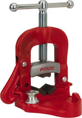 Ridgid - 1/8" to 3" Pipe Capacity, Bench Yoke Vise - Exact Tooling